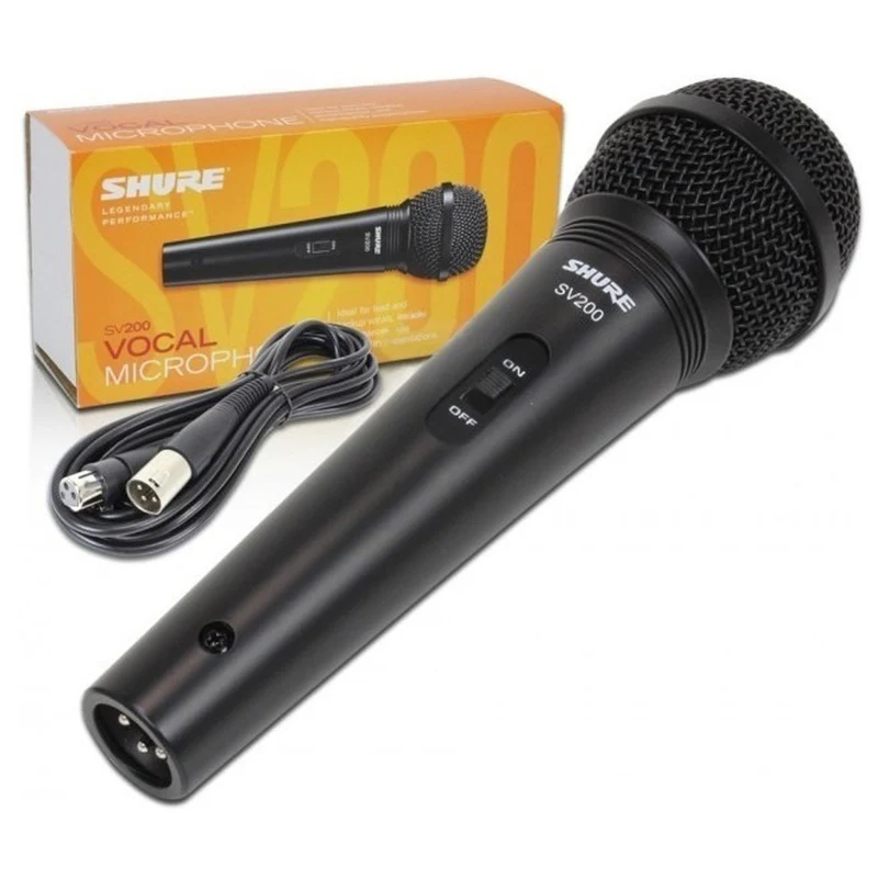 MICROFONO SHURE VOCAL ON/OFF CABLE XLR-X