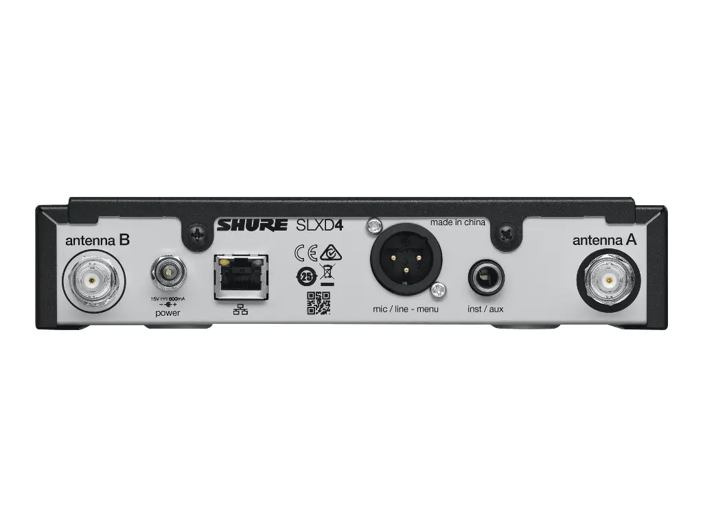 Receptor inalámbrico digital SHURE SLXD4-G58