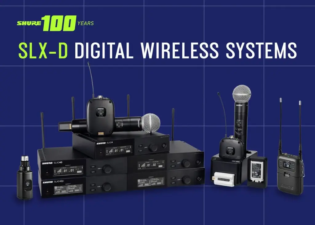 Receptor inalámbrico digital SHURE SLXD4-G58
