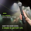 Sistema inalámbrico portátil SHURE SLXD35-G58