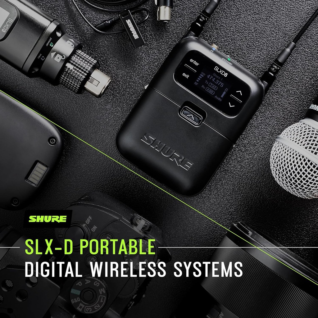 Sistema inalámbrico portátil SHURE SLXD35-G58