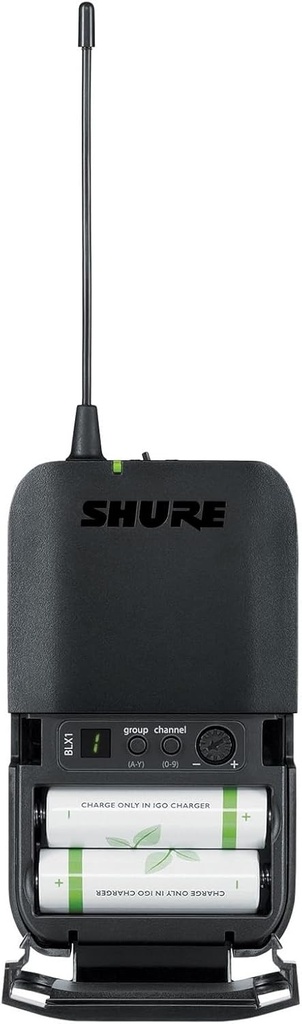 Transmisor inalámbrico digital de mano SHURE BLX1-J11