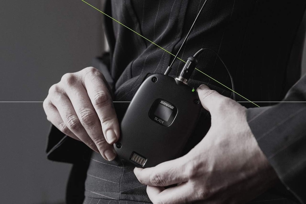 Transmisor inalámbrico de petaca digital SHURE SLXD1-G58