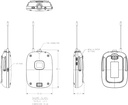 Transmisor inalámbrico de petaca digital SHURE SLXD1-G58