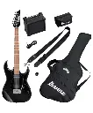 GUITARRA ELECTRICA NEGRA EN COMBO CON ACCESORIOS "JUMPSTART" IBANEZ IJRX20N-BKN