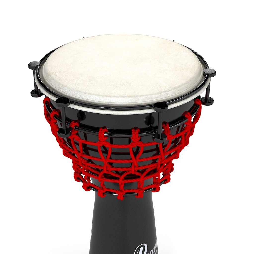DJEMBE PEARL 14" OAK NEGRO