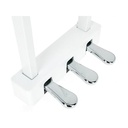 PEDALERA OPCIONAL PARA PIANO (BLANCO)