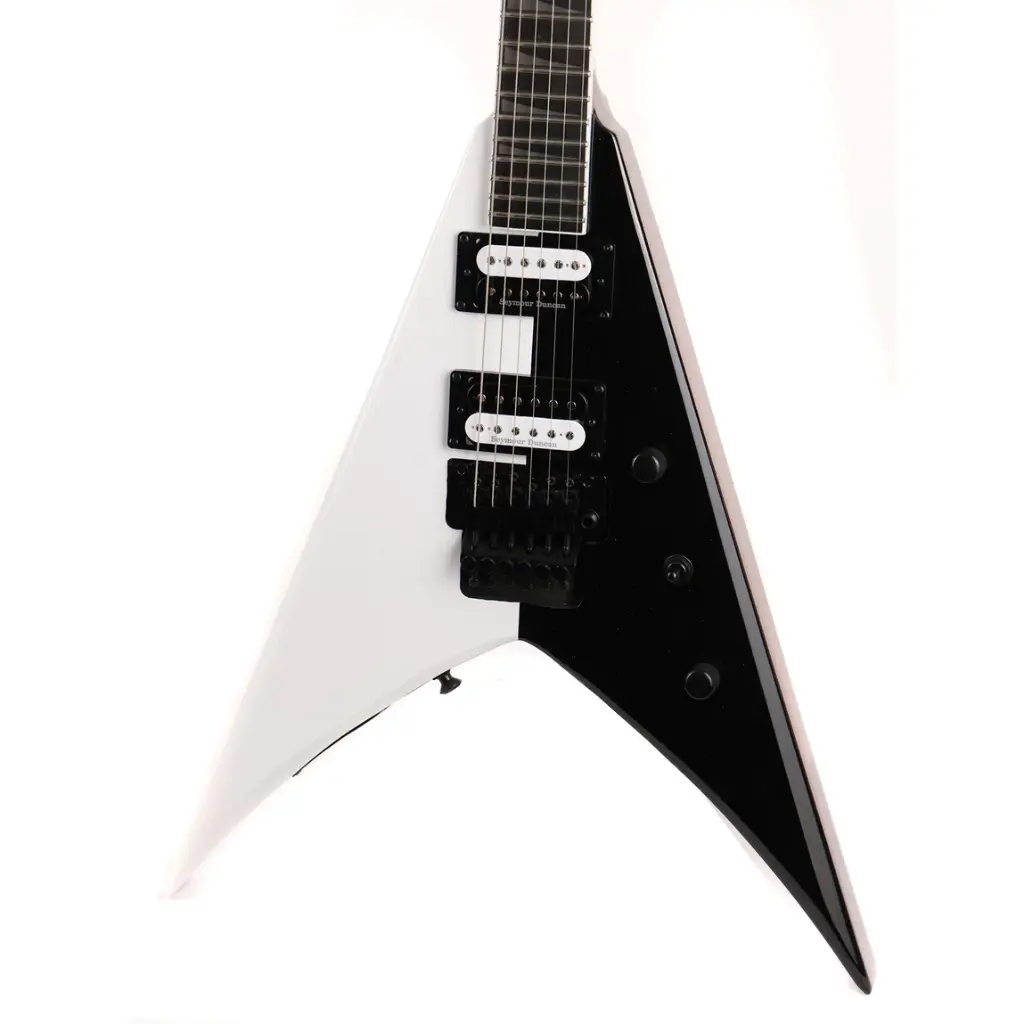 GUITARRA SERIE KING V BLANCO Y NEGRO 2914412573