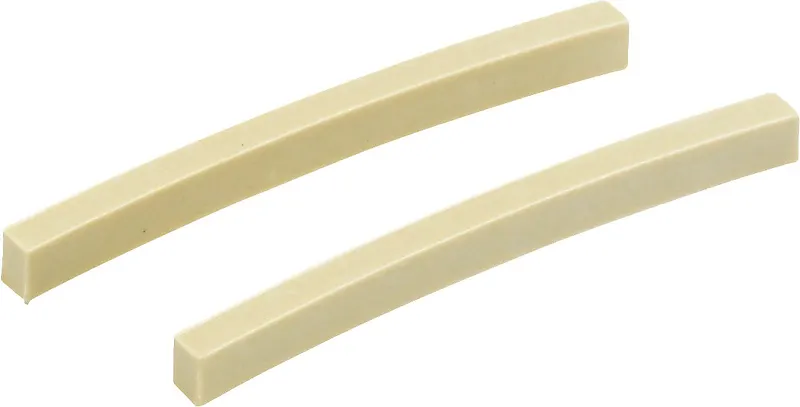 Fender Melamine Stratocaster®/Telecaster® String Nut Blanks – Paquete de 12 (Modelo: 0083675049)