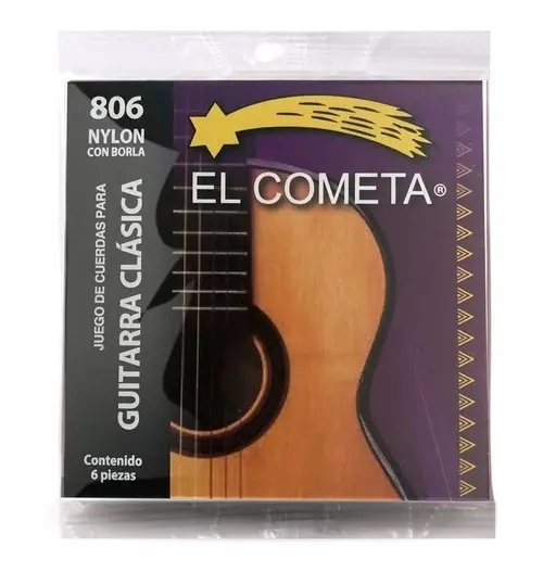 COGS-806 ENCORD GUIT NYLON TRANSP C/BORLA EL COMETA 806 