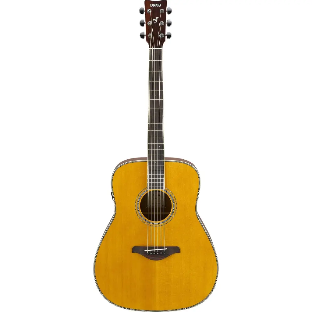 GUITARRA YAMAHA FOLK TRANSACOUSTIC FGTAVT CON EFECTOS INTEGRADOS
