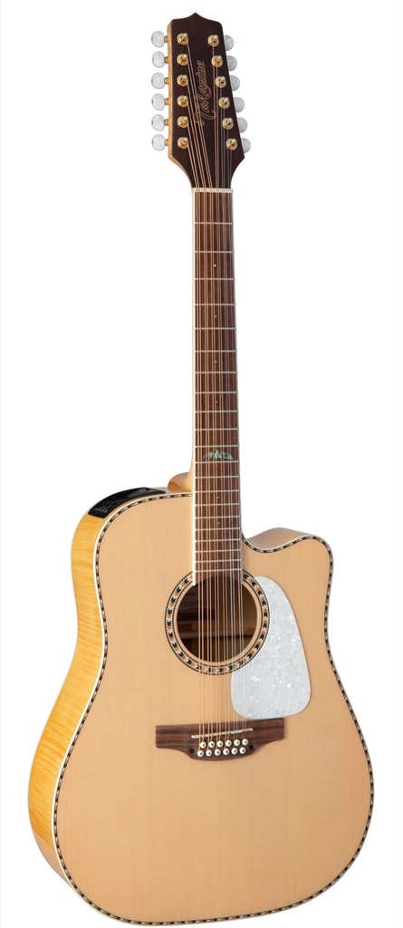 Guitarra  Electroacustica TAKAMINE GD74CE12UNAT - Natural  12 Cuerdas  con funda