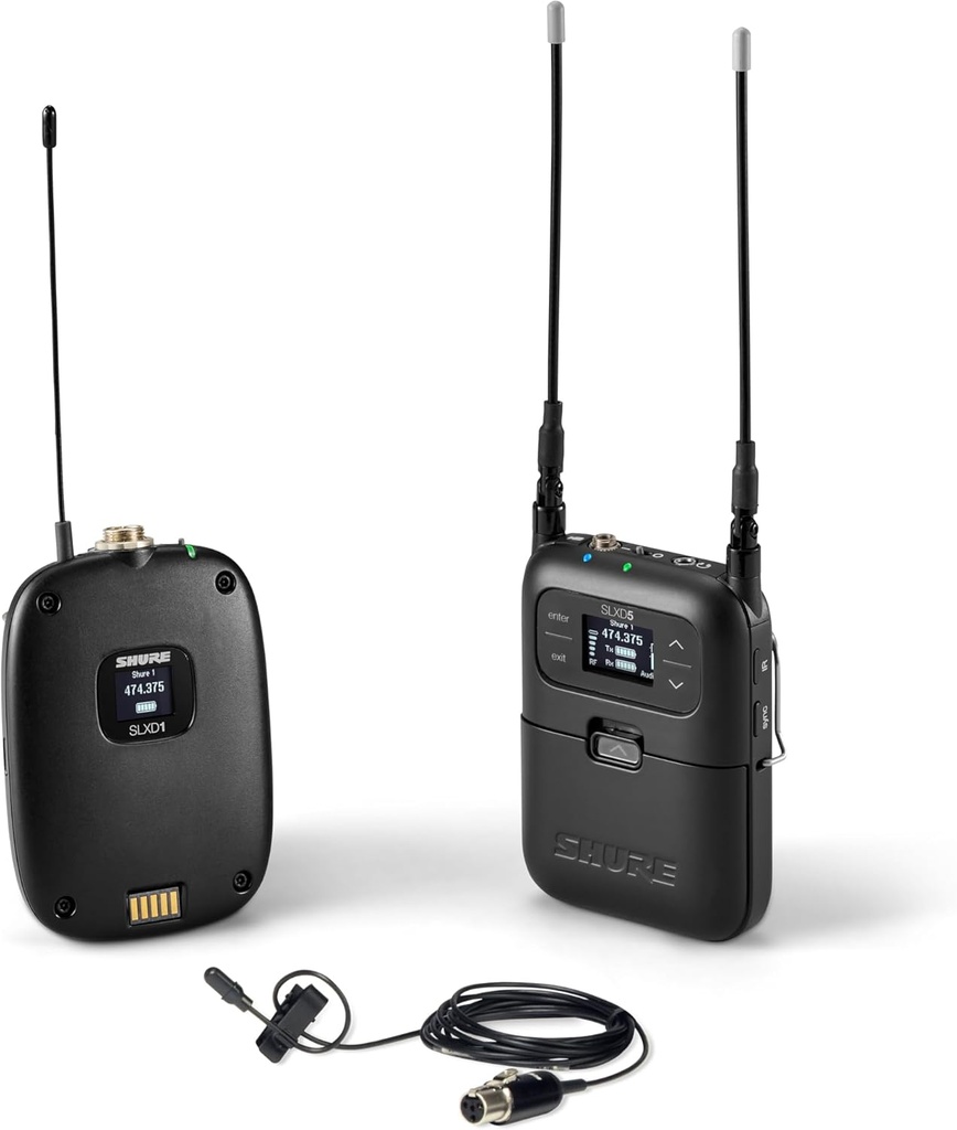 Sistema inalámbrico digital SHURE SLXD15/DL4B-G58