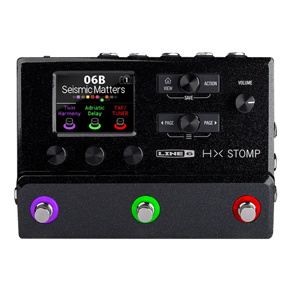 PROCESADOR DE EFECTOS LINE 6 HX STOMP