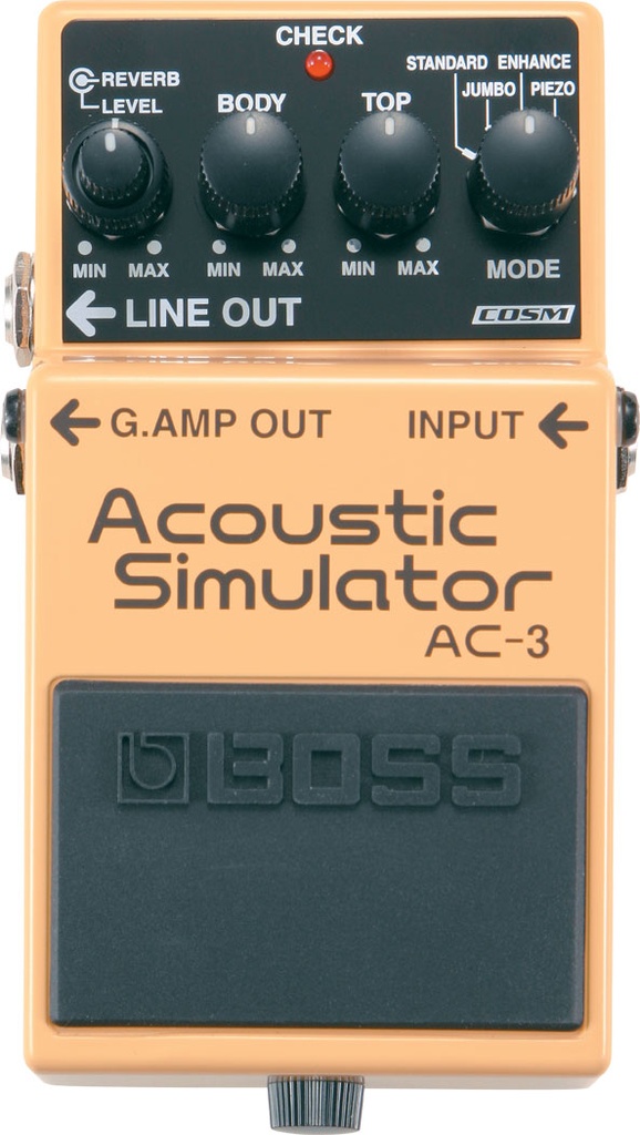 PEDAL BOSS DE EFECTOS ACUSTIC SIMULATOR AC-3