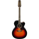 GUITARRA TAKAMINE ELECTROACUSTICA 12 CDAS GJ72CE-12 BSB TAKAMINE