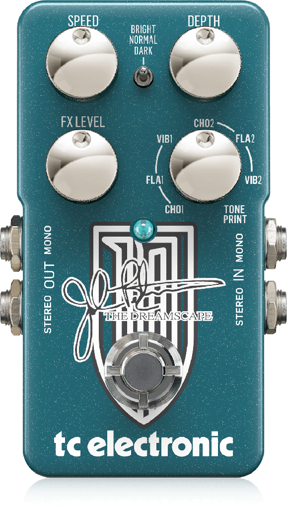 PEDAL TC ELECTRONIC PARA GUITARRA SIGNATURE JOHN PETRUCCI THE DREAMSCAPE