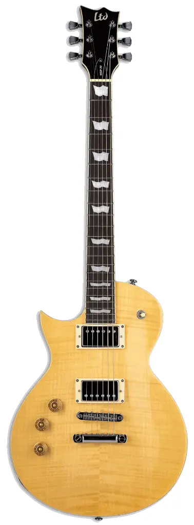 GUITARRA ELECTRICA ZURDA EC-256FM LTD LEC256VNLH