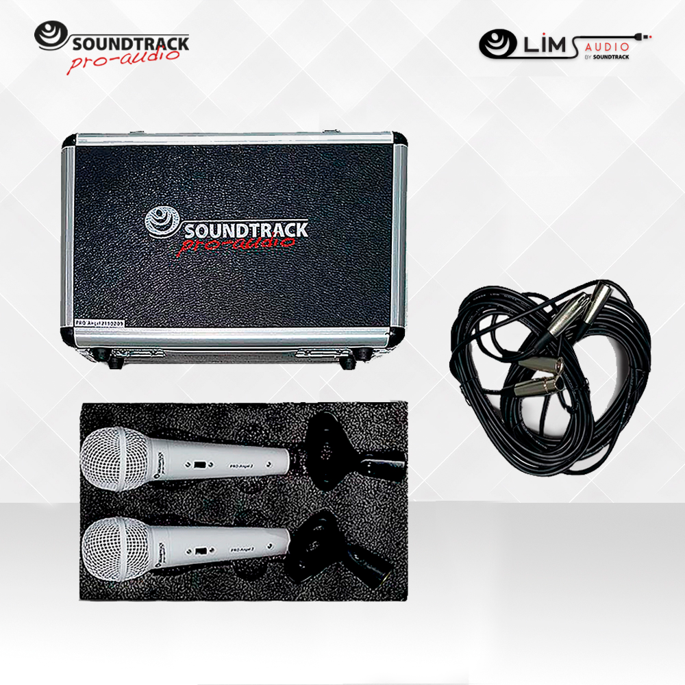 Set de micrófonos alámbricos Soundtrack Pro‑Angel 2 para voz