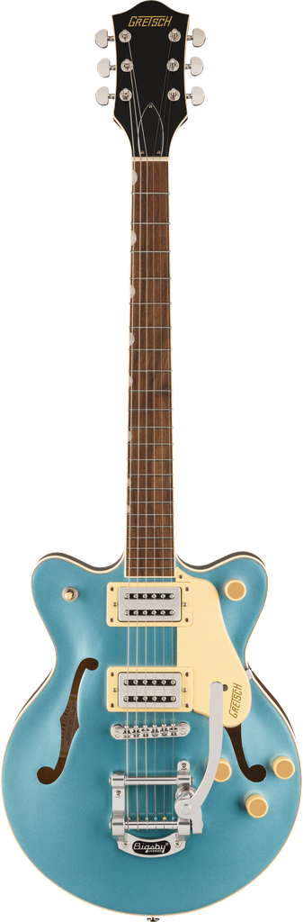 GUITARRA ELECTRICA GRETSCH G2655T STREAMLINER™ CENTER BLOCK JR. DOBLE CORTE CON BIGSBY®, DIAPASÓN DE LAUREL, ARCTIC BLUE 2807200583