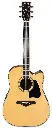 GUITARRA ELECTROACÚSTICA NATURAL DE LA SERIE ARTWOOD IBANEZ AW70ECENT