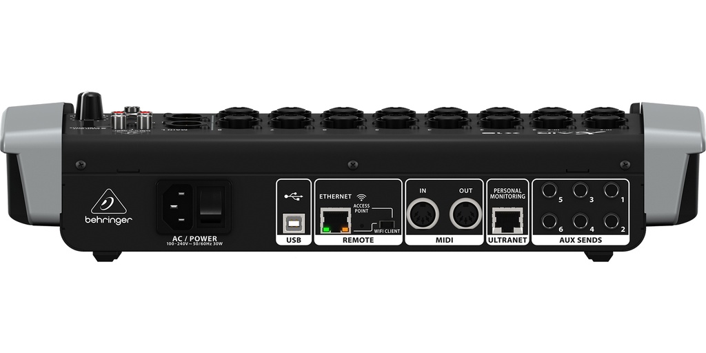 MEZCLADORA DIGITAL PARA TABLETS BEHRINGER DE 18 CANALES X18