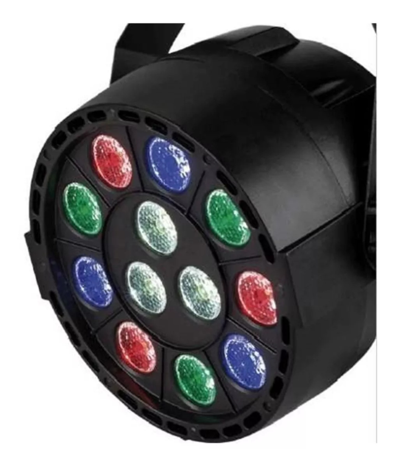 PAR DE LED LUCENDI (PLASTICO) ASTRA 12X1