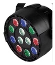 PAR DE LED LUCENDI (PLASTICO) ASTRA 12X1