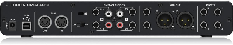 INTERFASE BEHRINGER 4X4 UMC404HD