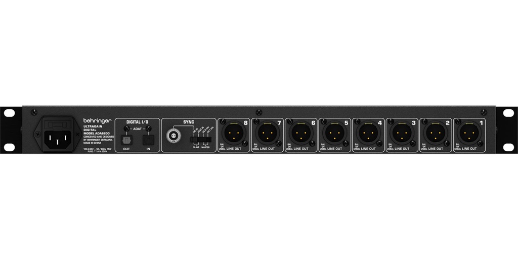 CONVERTIDOR BEHRINGER ADA8200