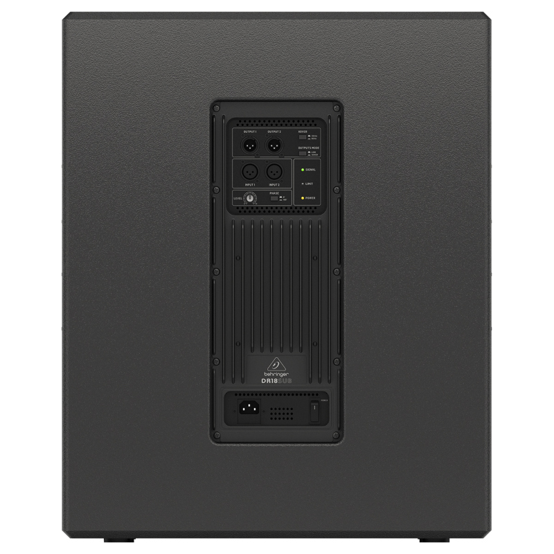 SUBWOOFER BEHRINGER ACTIVO DE 18" 2400W DR18SUB