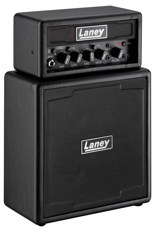 Mini Cabezal y Gabinete para Guitarra MINISTACK-B-IRON