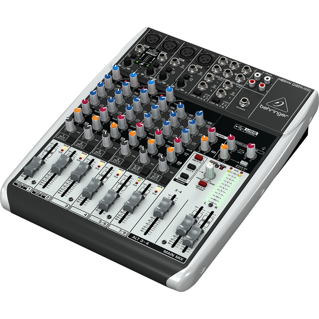 MEZCLADORA BEHRINGER 12CH Q1204USB