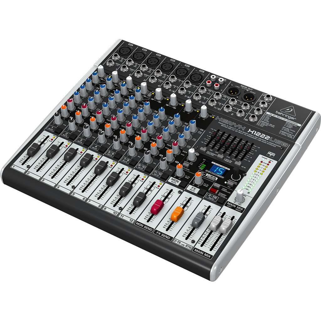 MEZCLADORA ANALOGA BEHRINGER 12CH X1222USB