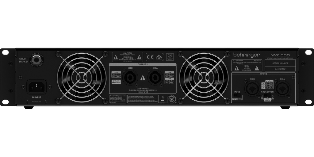 AMPLIFICADOR BEHRINGER