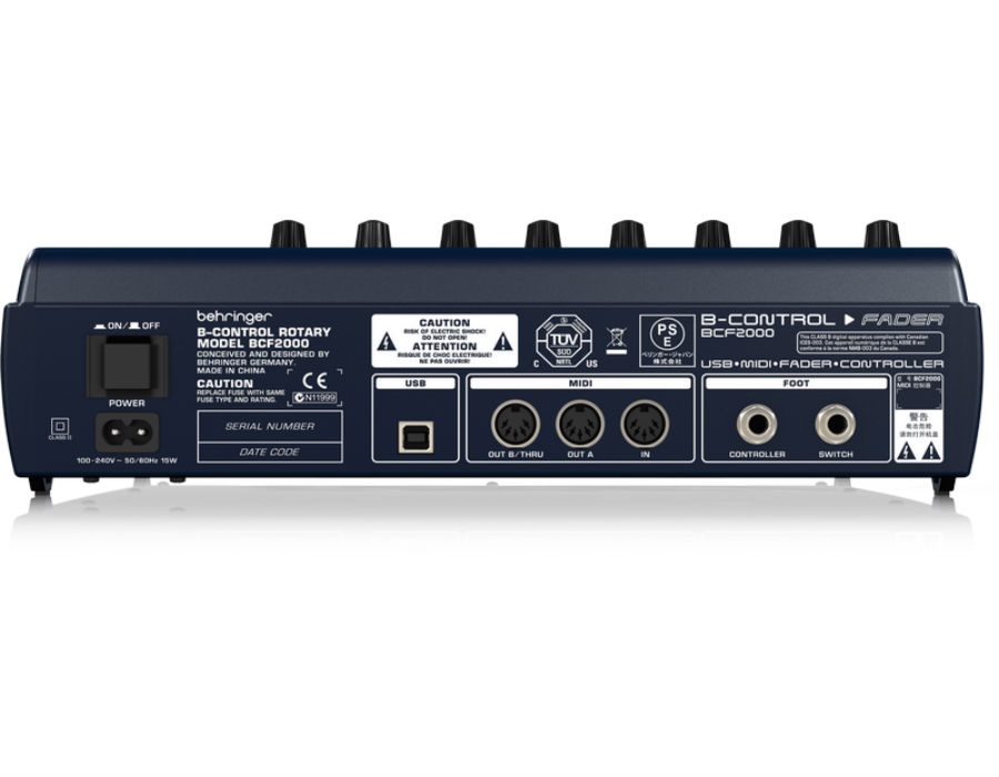 CONTROLADOR BEHRINGER USB/MIDI BCF2000