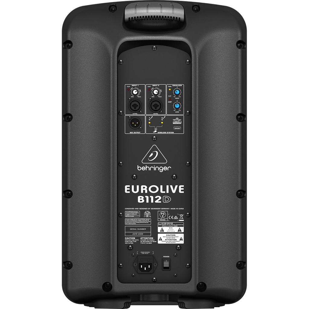 BAFLE BEHRINGER ACTIVO 12" 1000W B112D