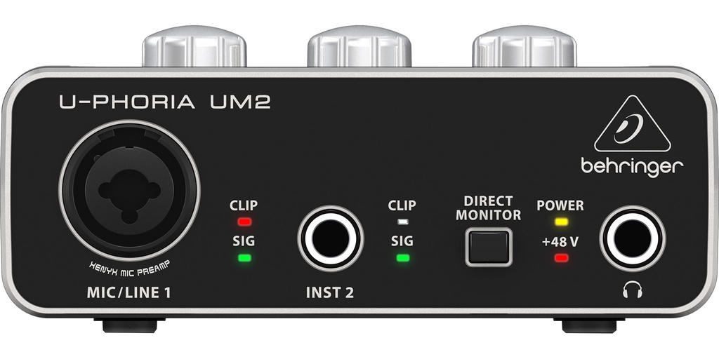 KIT BEHRINGER DE GRABACION U-PHORIA STU PRO