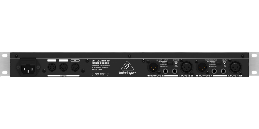 PROCESADOR BEHRINGER D/EFECTOS FX-2000