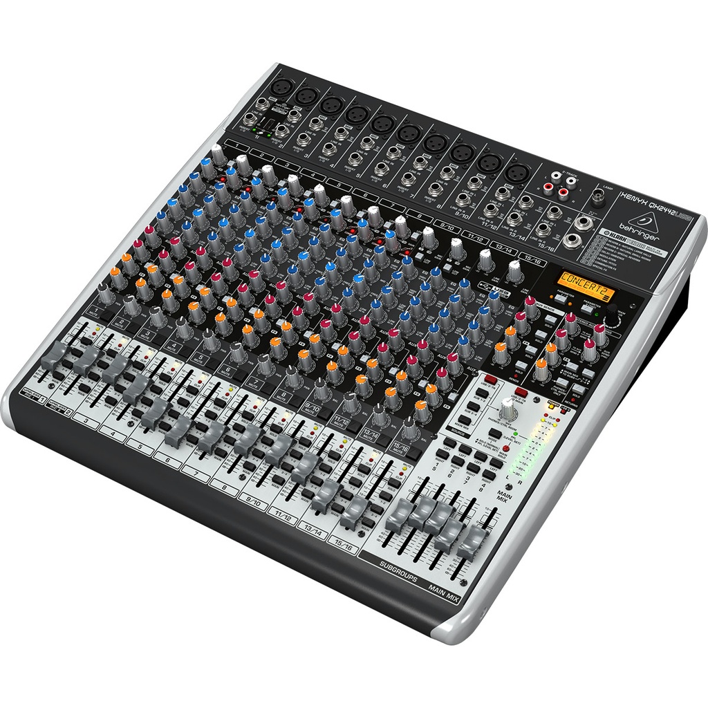 MEZCLADORA ANALOGA BHHRINGER 24CH QX2442USB