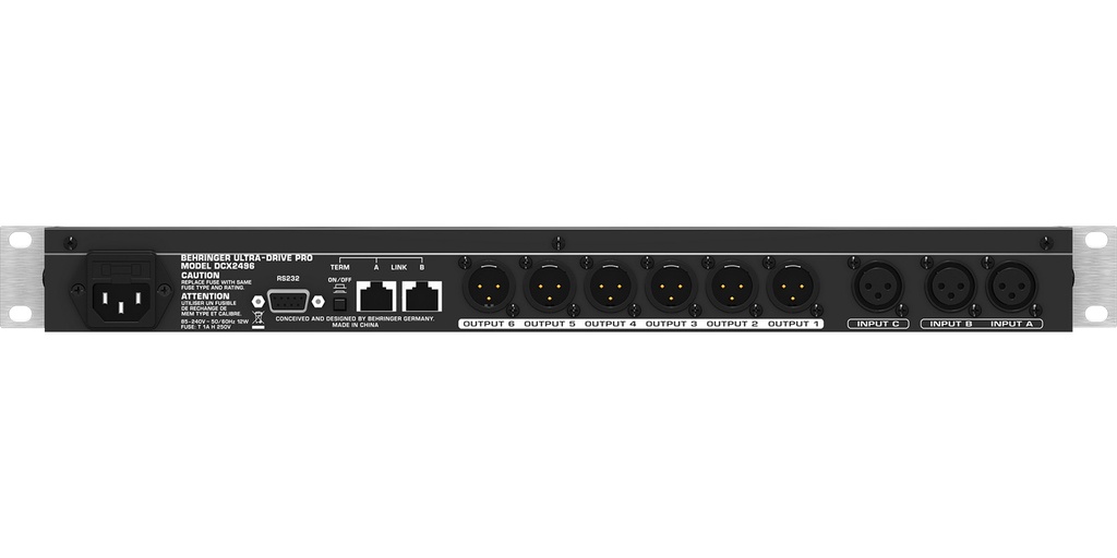 PROCESADOR BEHRINGER DIGITAL DCX2496