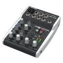 MEZCLADORA BEHRINGER ANALOGA 5CH 502S