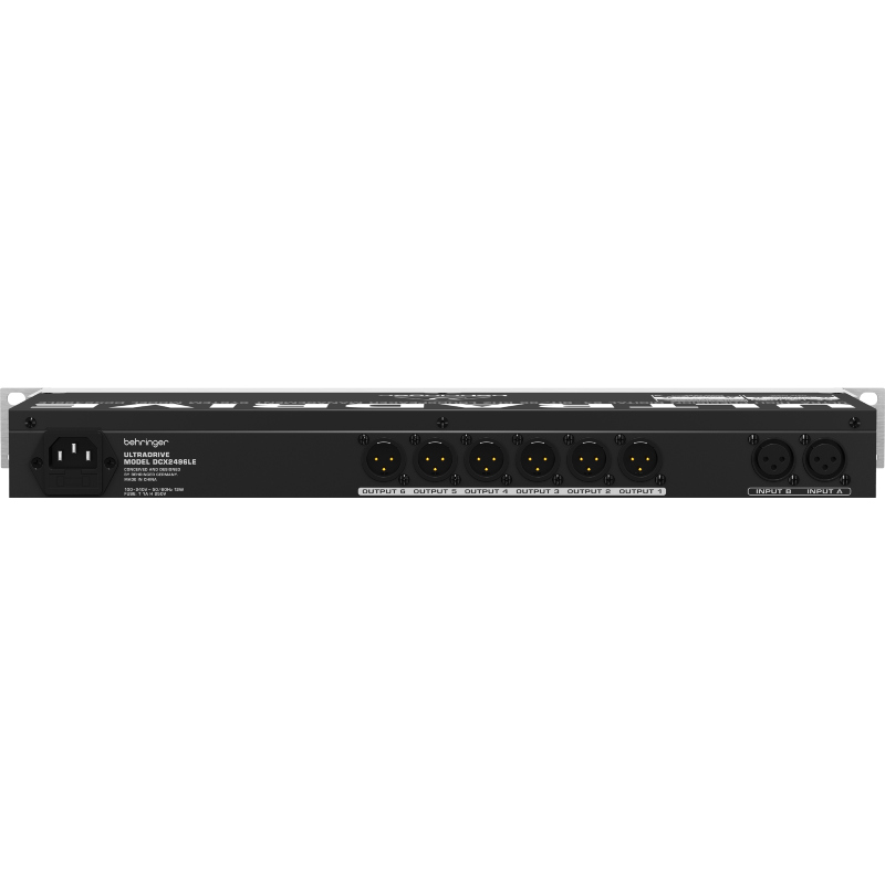 PROCESADOR BEHRINGER ULTRA DRIVER DCX2496LE