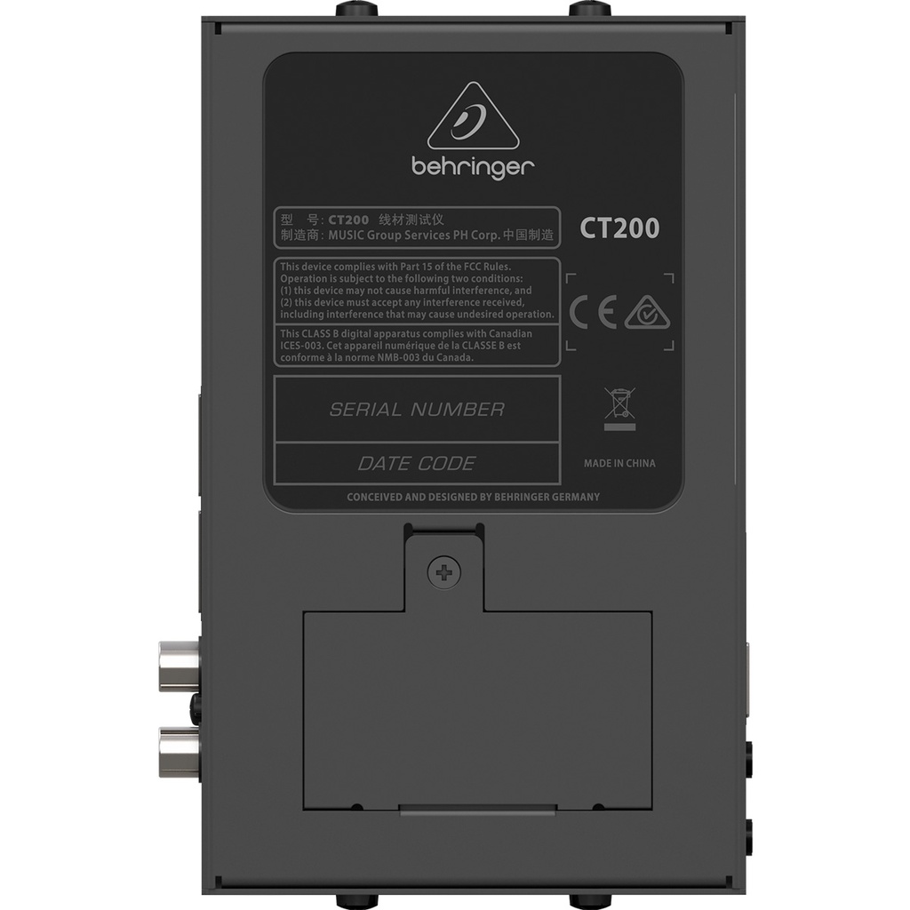PROBADOR BEHRINGER DE CABLES CT-200