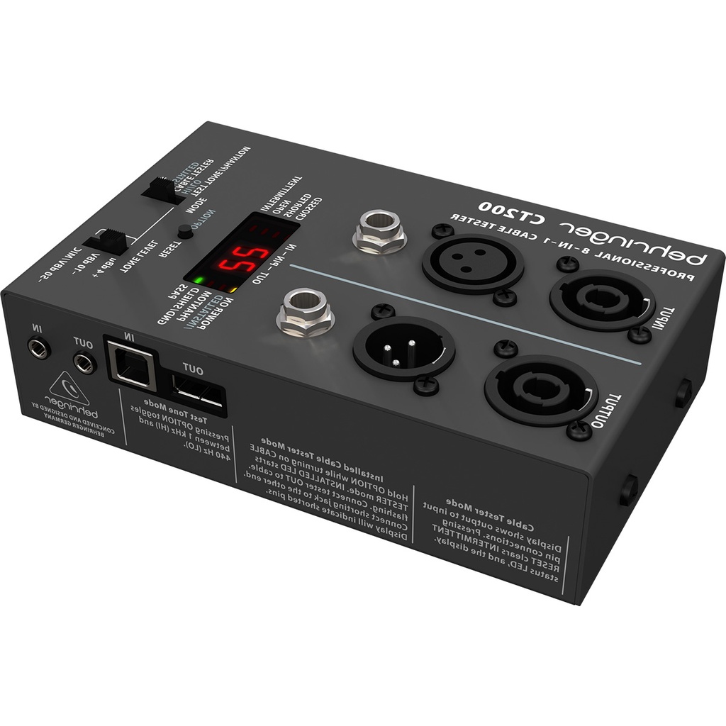 PROBADOR BEHRINGER DE CABLES CT-200