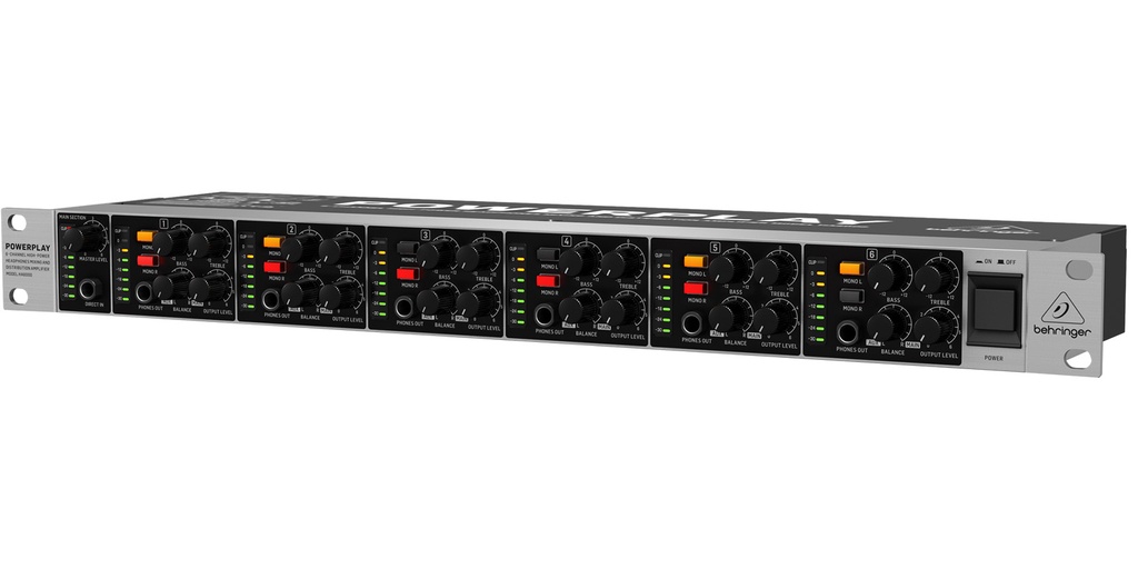 AMPLIFICADOR BEHRINGER P/AUDIFONOS HA6000