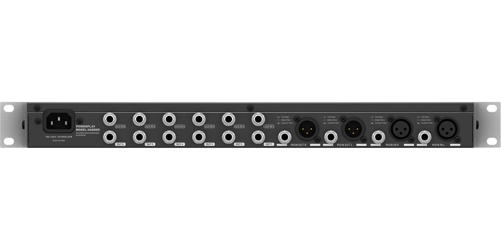 AMPLIFICADOR BEHRINGER P/AUDIFONOS HA6000