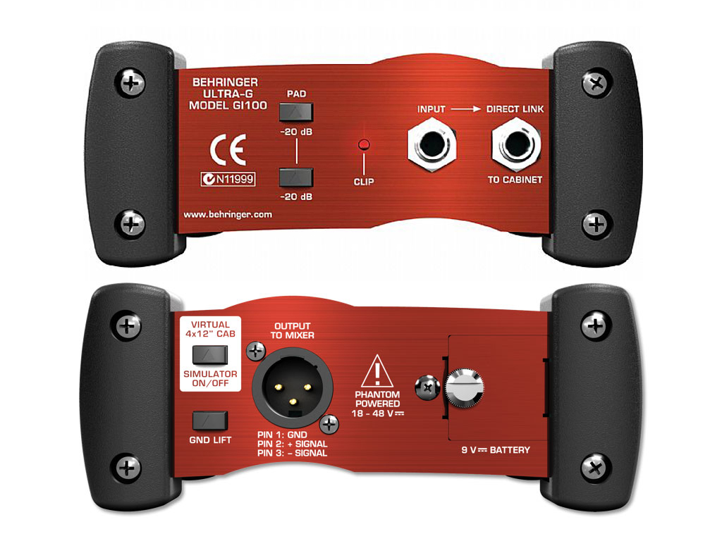 CAJA DIRECTA BEHRINGER GI100