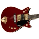 GRETSCH G6131-MY-RB LIM ED MALCOLM YOUNG SIGNATURE JET, VINTAGE FIREBIRD RED GUITARRA ELECTRICA