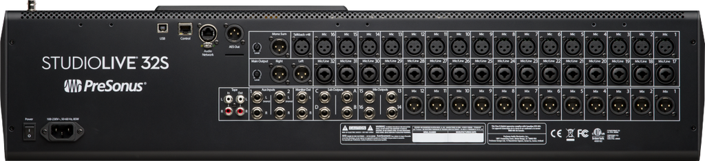 MEZCLADORA DIGITAL PRESONUS SERIES III 32S STUDIOLIVE32S 2779200401
